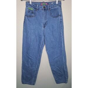 Empyre Tori Baggy Barrel Jeans Y2K Skater Loose Fit Denim Size 0